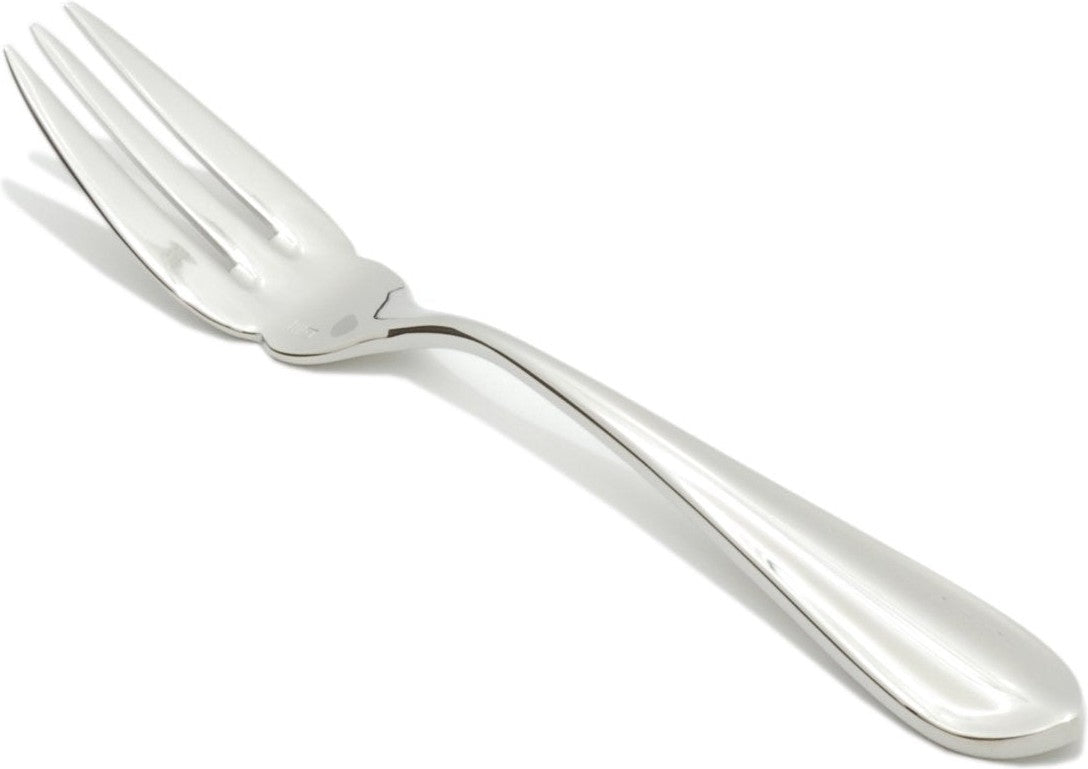 Fortessa - 7.3" Stainless Steel Forge Fish Fork, Pack of 12 - 1.5.109.00.031