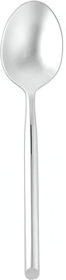 Fortessa - 7.5" Capri Stainless Steel Dessert/Oval Soup Spoons, Pack of 12 - 1.5.164.00.011