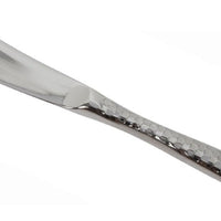 Fortessa - 7.5" Stainless Steel Lucca Faceted Fish Knife, Pack of 12 - 1.5.102.FC.032