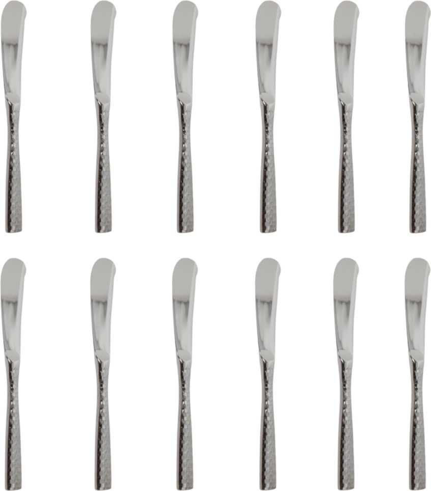 Fortessa - 7.5" Stainless Steel Lucca Faceted Fish Knife, Pack of 12 - 1.5.102.FC.032