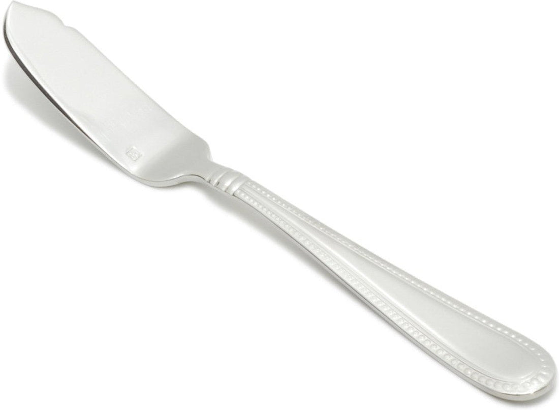 Fortessa - 7.8" Stainless Steel Caviar Fish Knife, Pack of 12 - 1.5.136.00.032