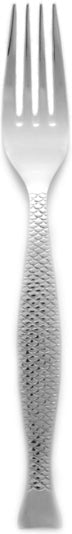 Fortessa - 7.9" Stainless Steel Siren Table Fork, Pack of 12 - DVMETD800002