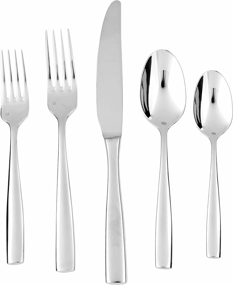 Fortessa - 8" Lucca Stainless Steel Table Forks, Pack of 12 - 1.5.102.00.002