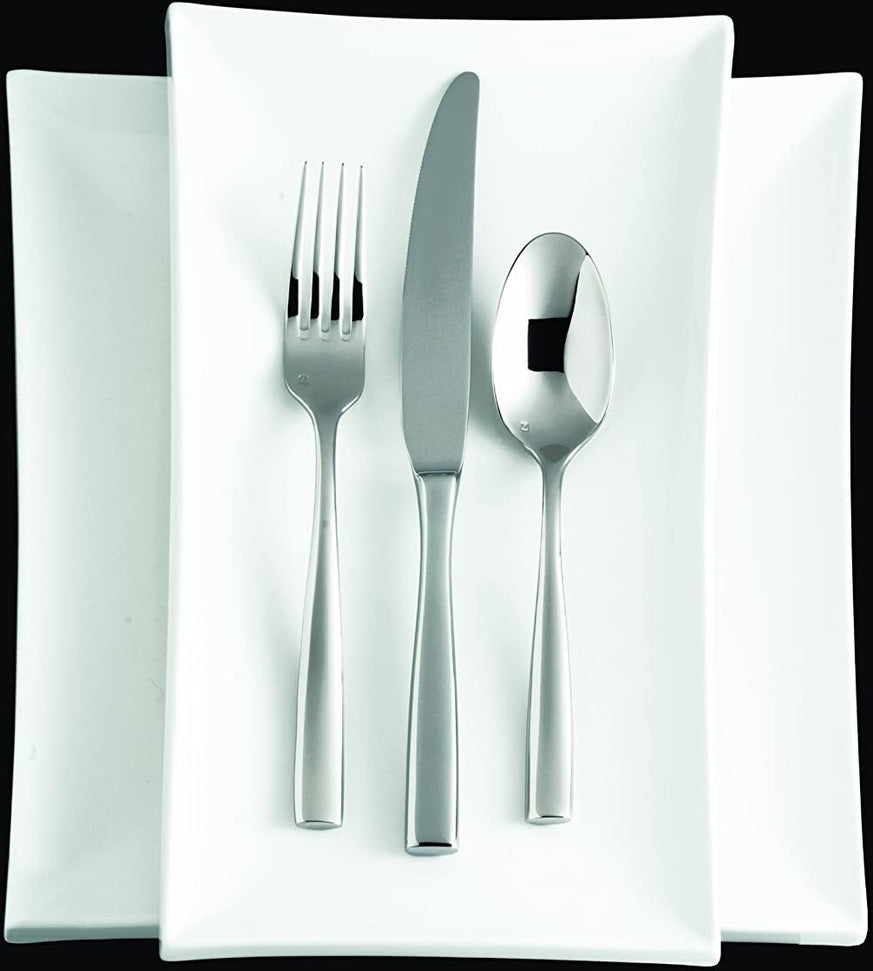 Fortessa - 8" Lucca Stainless Steel Table Forks, Pack of 12 - 1.5.102.00.002