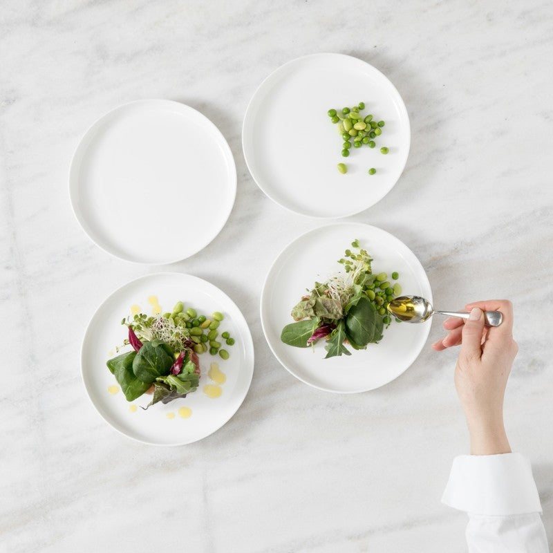 Fortessa - 8" Modern Coupe Salad Plate, Pack of 4 - FFD-MC-800
