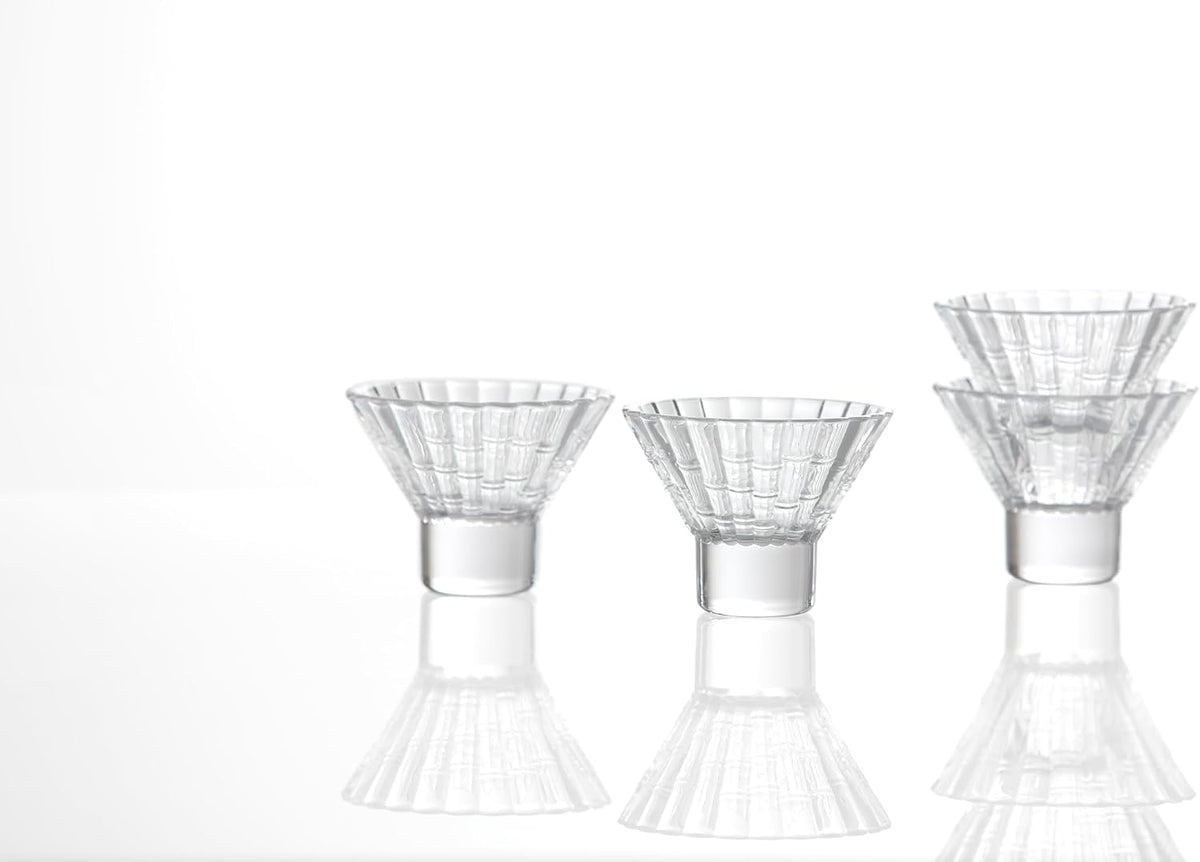 Fortessa - 8 Oz Mahalo Clear Martini Stackable Glass, Pack of 4 - MAHALO.CL.4.06