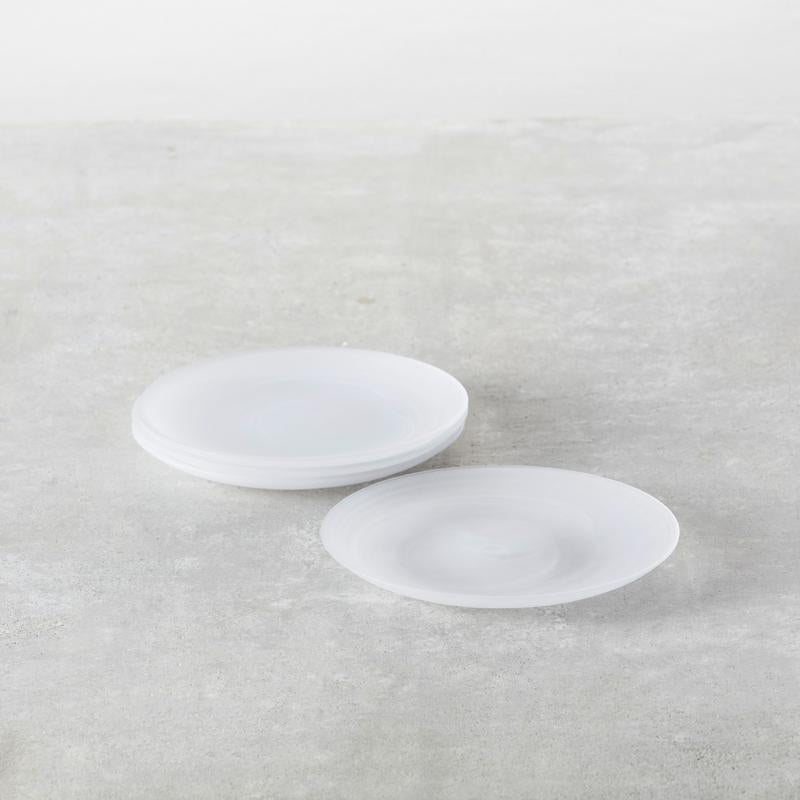 Fortessa - 8.25" La Jolla White Salad/Dessert Plate, Pack of 4 - 2600.WHITE.02