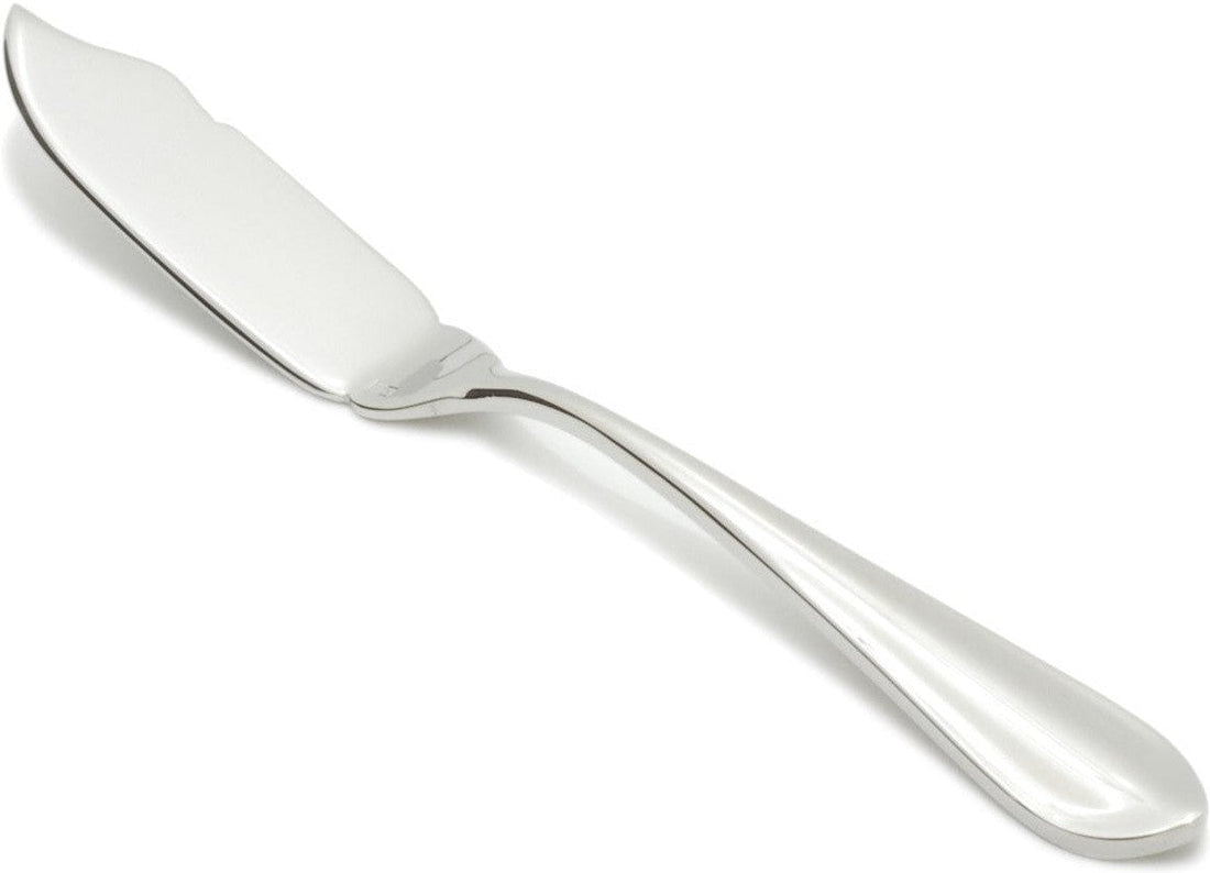 Fortessa - 8.3" Stainless Steel Forge Fish Knife, Pack of 12 - 1.5.109.00.032