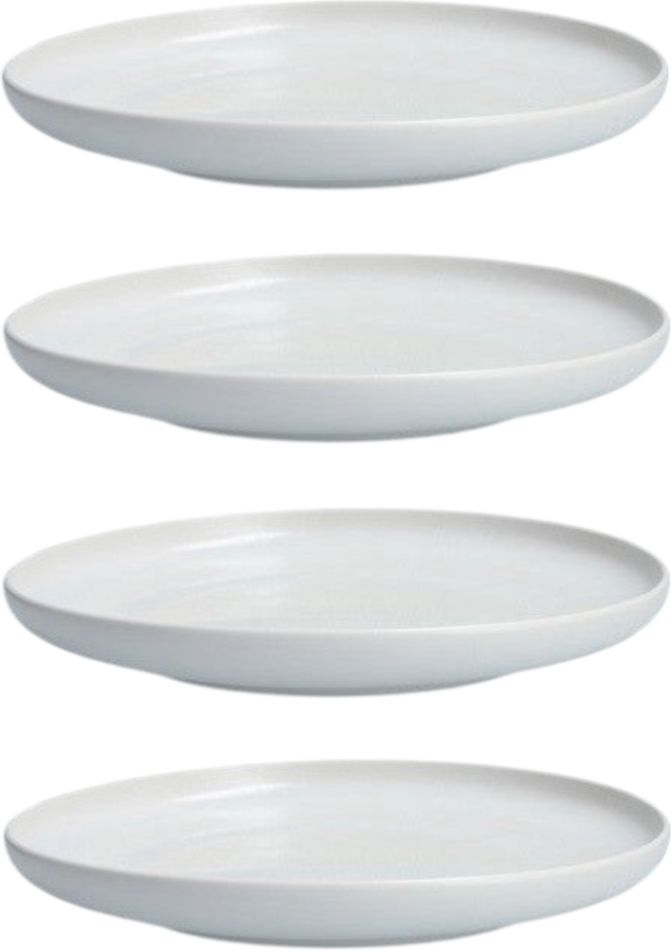 Fortessa - 8.5" Hugo White Coupe Plate, Pack of 4 (Collection No 1) - CT.0112.23