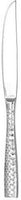 Fortessa - 8.5" Lucca Faceted Stainless Steel Dessert Knives, Pack of 12 - 1.5.102.FC.015