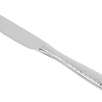Fortessa - 8.5" Lucca Faceted Stainless Steel Dessert Knives, Pack of 12 - 1.5.102.FC.015