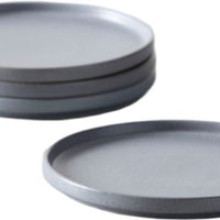 Fortessa - 8.5" Sound Cement Plate Lid, Pack of 24 - 6500.SND.1109