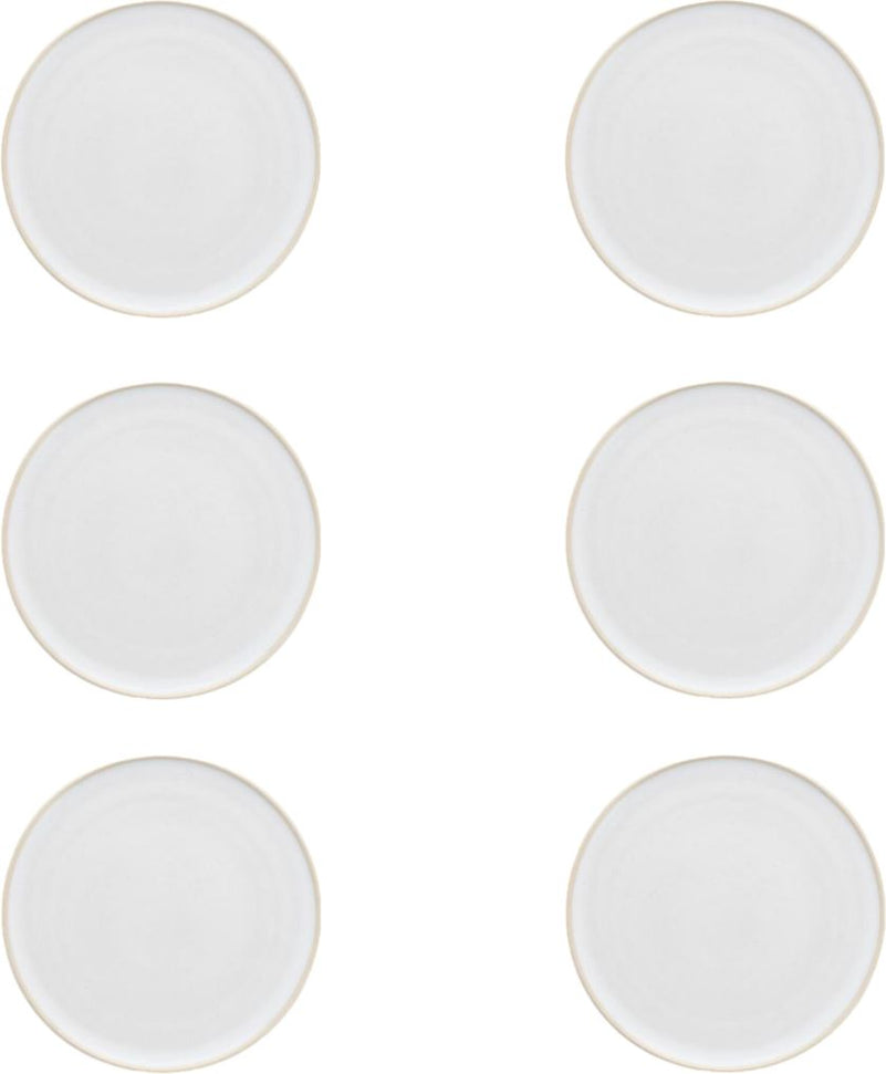 Fortessa - 8.7" Nivo Moon Salad Plate Flat Coupe, Pack of 6 - D751.022.0000