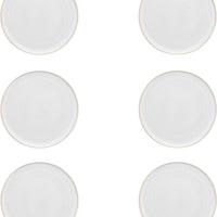 Fortessa - 8.7" Nivo Moon Salad Plate Flat Coupe, Pack of 6 - D751.022.0000