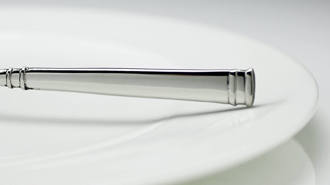 Fortessa - 8.9" Bistro Stainless Steel Dessert Knives, Pack of 12 - 1.5.130.00.015