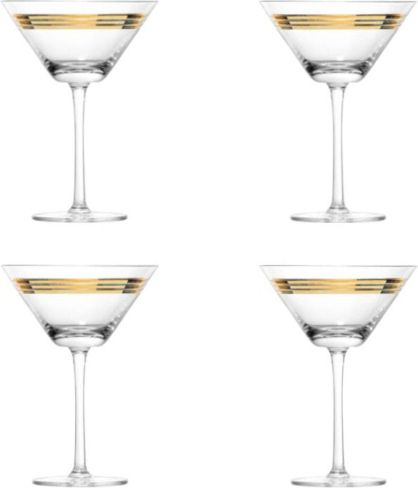 Fortessa - 8.9 Oz Gloria Martini Clear Glass, Pack of 4 - GLORIA.CL.05