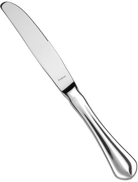 Fortessa - 9.3" Forge Stainless Steel Table Knife, Pack of 12 - 1.5.109.00.005