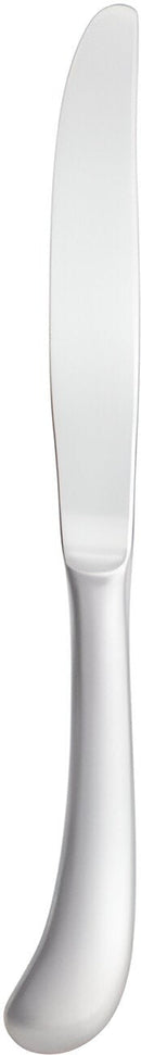 Fortessa - 9.5" Mariposa Stainless Steel Brushed Table Knife, Pack of 12 - 1.5B.115.00.005