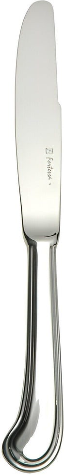 Fortessa - 9.8" San Marco Antiqued Stainless Steel Table Knives, Pack of 12 - 1.5T.190.00.005