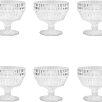 Fortessa - Archie Clear 10 Oz Footed Dessert Bowl, Pack of 6 - ARCHIE.CL.02