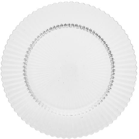 Fortessa - Archie Clear 10.6" Dinner Plate, Pack of 4 - ARCHIE.CL.05