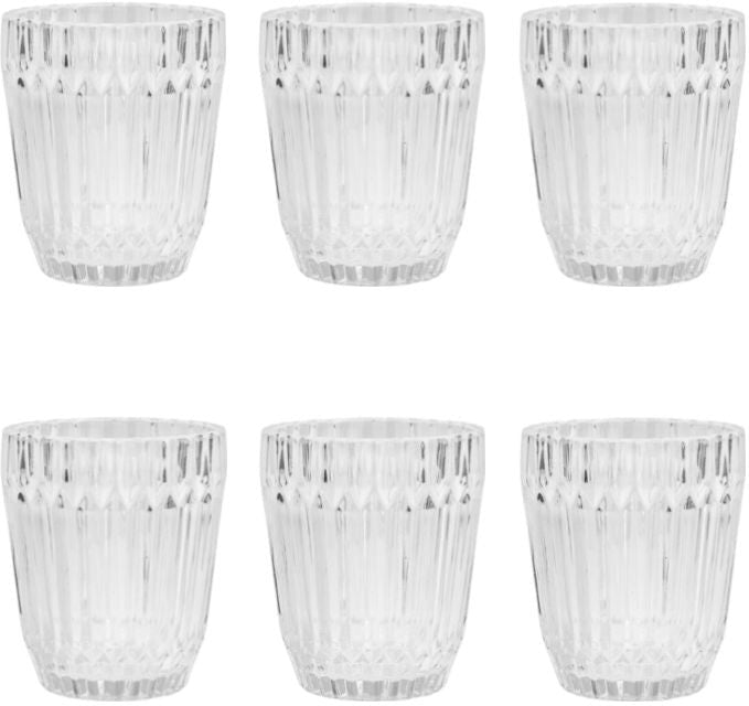 Fortessa - Archie Clear 12.5 Oz Double Old Fashioned Glass, Pack of 6 - ARCHIE.CL.04