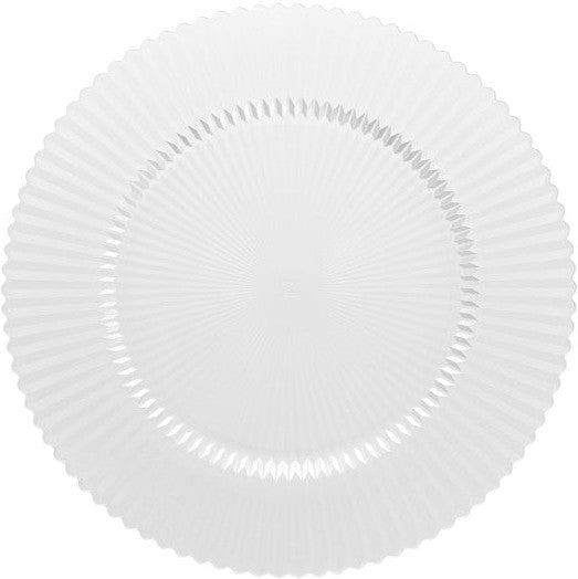 Fortessa - Archie Clear 12.8" Charger Plate, Pack of 4 - ARCHIE.CL.13