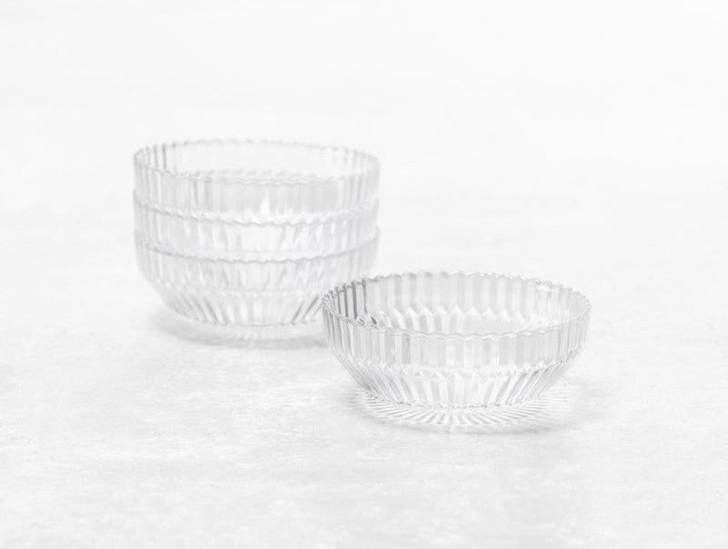 Fortessa - Archie Clear 22.8 Oz Cereal Bowl, Pack of 4 - ARCHIE.CL.07