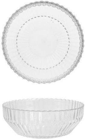 Fortessa - Archie Clear 22.8 Oz Cereal Bowl, Pack of 4 - ARCHIE.CL.07