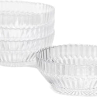 Fortessa - Archie Clear 22.8 Oz Cereal Bowl, Pack of 4 - ARCHIE.CL.07