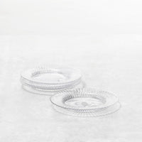 Fortessa - Archie Clear 8.5" Salad/Dessert Plate, Pack of 4 - ARCHIE.CL.06