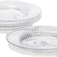 Fortessa - Archie Clear 8.5" Salad/Dessert Plate, Pack of 4 - ARCHIE.CL.06