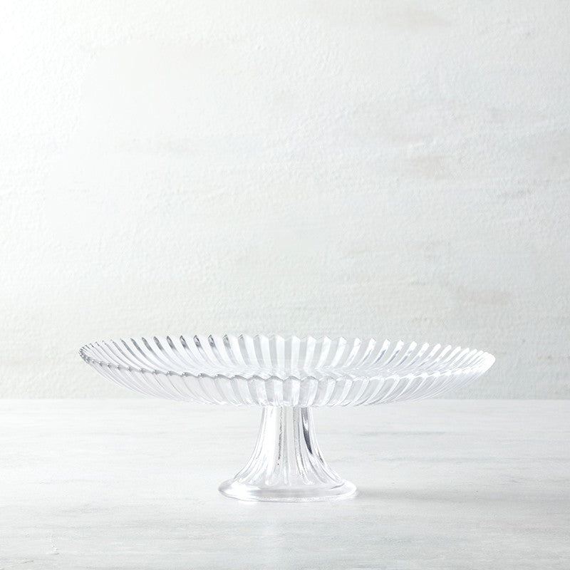 Fortessa - Archie Clear Large Cake Stand - ARCHIE.CL.09
