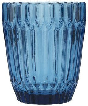 Fortessa - Archie Cornflower 12.5 Oz Double Old Fashioned Glass, Pack of 6 - ARCHIE.BL.04