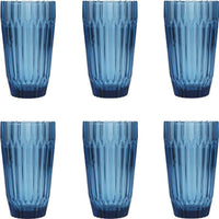 Fortessa - Archie Cornflower 14.8 Oz Iced Beverage Glass, Pack of 6 - ARCHIE.BL.03