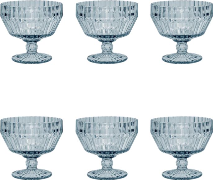 Fortessa - Archie Dusk 10 Oz Footed Dessert Bowl, Pack of 6 - ARCHIE.DB.02