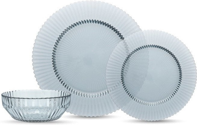 Fortessa - Archie Dusk 12 Pc Glass Dinnerware Set - 12PPS.ARCHIE.DB