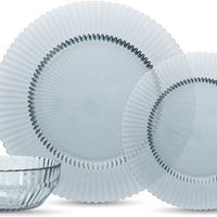 Fortessa - Archie Dusk 12 Pc Glass Dinnerware Set - 12PPS.ARCHIE.DB