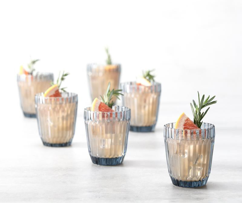 Fortessa - Archie Dusk 12.5 Oz Double Old Fashioned Glass, Pack of 6 - ARCHIE.DB.04