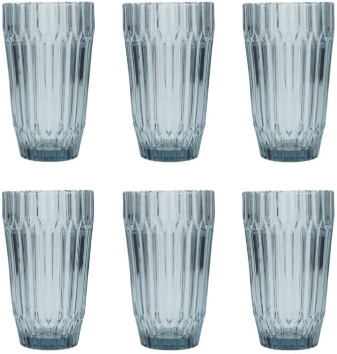 Fortessa - Archie Dusk 14.8 Oz Iced Beverage Glass, Pack of 6 - ARCHIE.DB.03
