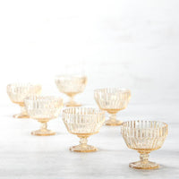 Fortessa - Archie Ginger Gold 10 Oz Footed Dessert Bowl, Pack of 6 - ARCHIE.GG.02
