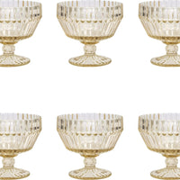 Fortessa - Archie Ginger Gold 10 Oz Footed Dessert Bowl, Pack of 6 - ARCHIE.GG.02