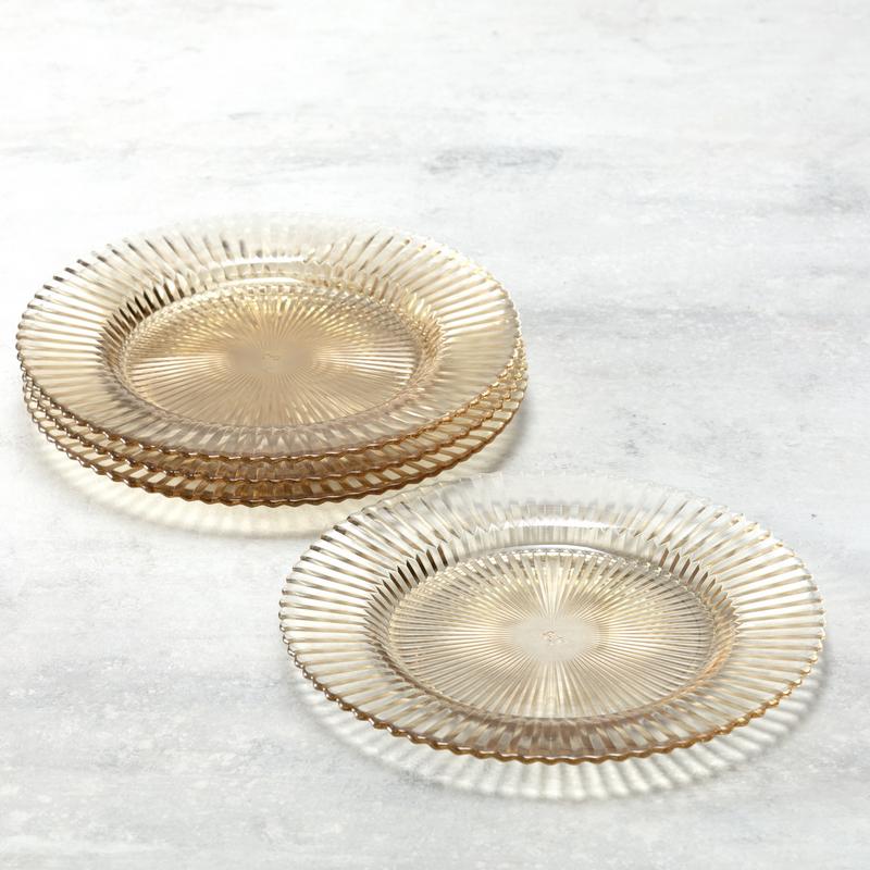 Fortessa - Archie Ginger Gold 10.6" Dinner Plate, Pack of 4 - ARCHIE.GG.05