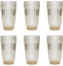 Fortessa - Archie Ginger Gold 14.8 Oz Iced Beverage Glass, Pack of 6 - ARCHIE.GG.03