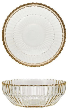 Fortessa - Archie Ginger Gold 22.8 Oz Cereal Bowl, Pack of 4 - ARCHIE.GG.07