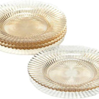 Fortessa - Archie Ginger Gold 8.5" Salad/Dessert Plate, Pack of 4 - ARCHIE.GG.06