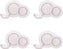 Fortessa - Archie Pink 12 Pc Glass Dinnerware Set - 12PPS.ARCHIE.PK