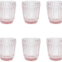 Fortessa - Archie Pink 12.5 Oz Double Old Fashioned Glass, Pack of 6 - ARCHIE.PK.04
