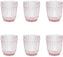 Fortessa - Archie Pink 12.5 Oz Double Old Fashioned Glass, Pack of 6 - ARCHIE.PK.04