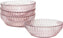 Fortessa - Archie Pink 22.8 Oz Cereal Bowl, Pack of 4 - ARCHIE.PK.07